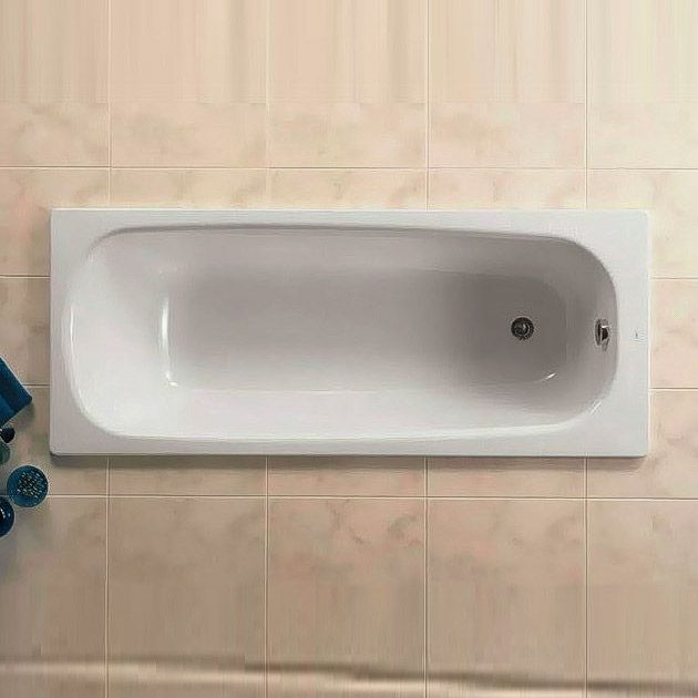 Чугунная ванна Roca Continental 21290300R 150x70 см, без антискользящего покрытия